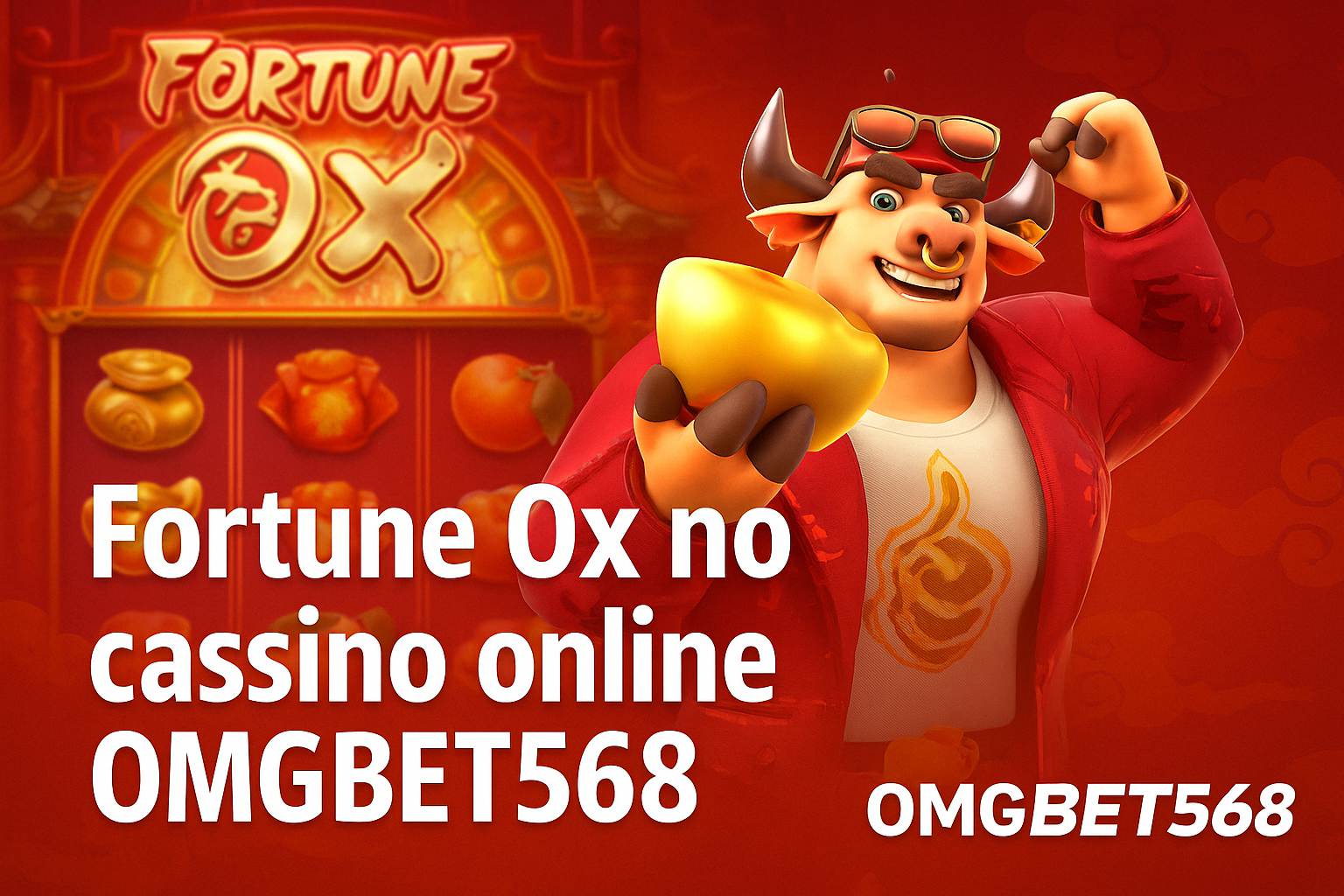 Fortune Ox no OMGBET568 - Aposte Agora e Reivindique Seus Ganhos